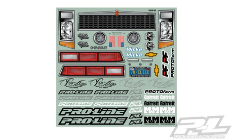 Proline Body 1978 Chevrolet Malibu Clear Slash 2WD Drag Car