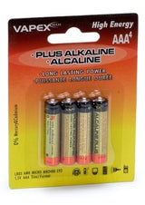 4 styk AAA batterier på 1,5V - LR3 AAA Size