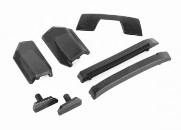 Traxxas 9510 Body Reinforcement &amp; Roof Skidpads Black Sledge