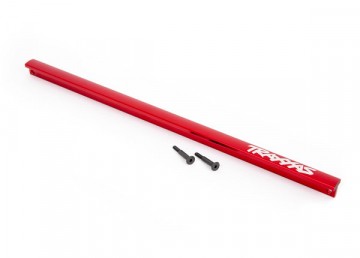 Traxxas 9523R Chassis Brace Alu Red Sledge