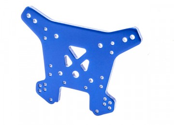 Traxxas 9538 Shock Tower Rear Alu Blue Sledge