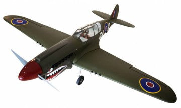 Seagull P-40 Warhawk Shark 38-61cc w. ep-retracts
