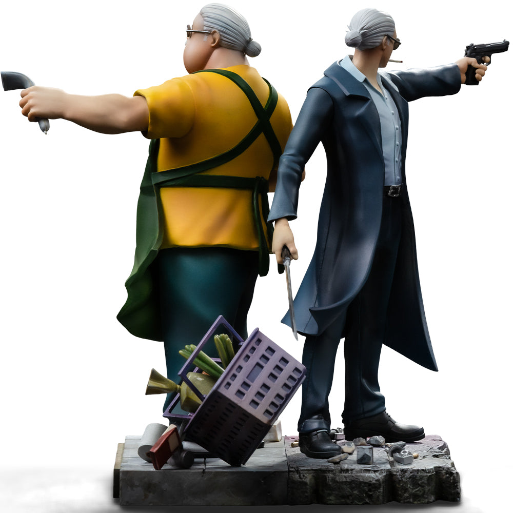 Iron Studios Sakamoto Days - Taro Sakamoto Deluxe Art Scale 1/10