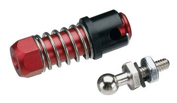 Sullivan 590 - Aluminum Ball Connector 2-56 with locking sleeve