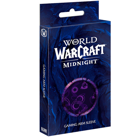 World of Warcraft Midnight – Gaming Arm Sleeve Limited Edition – Black&amp;Purple, M