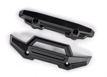 Traxxas 10735-BLK Bumper Front &amp; Rear Svart Mini Maxx