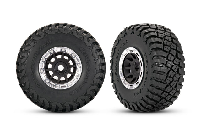 Tires &amp; Wheels BFGoodrich Mud Terrain/ Mini Slash Chrom/Black (2)