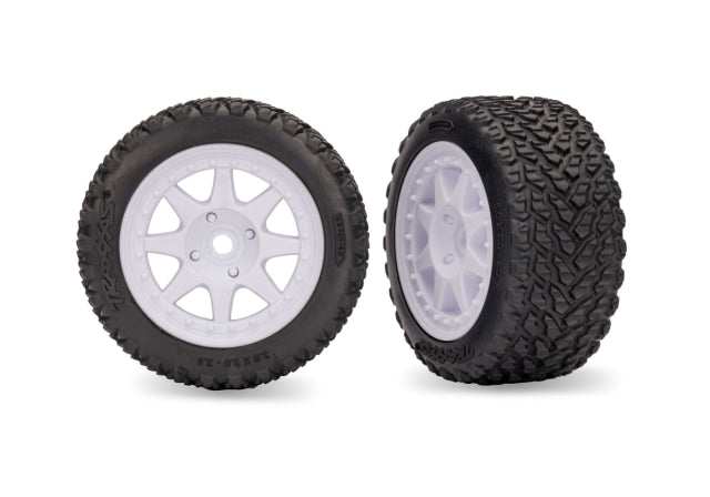 Tires &amp; Wheels Rally / Mini Rally White Rear (2)