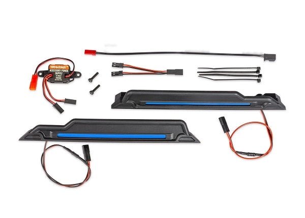 TRAXXAS 10998-BLUE LED Light Underbody Blue Complete X-Maxx, XRT, Funco
