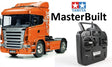 Tamiya 1:14 R/C FULL OPTION - SCANIA R620 METAL ORANGE 23689