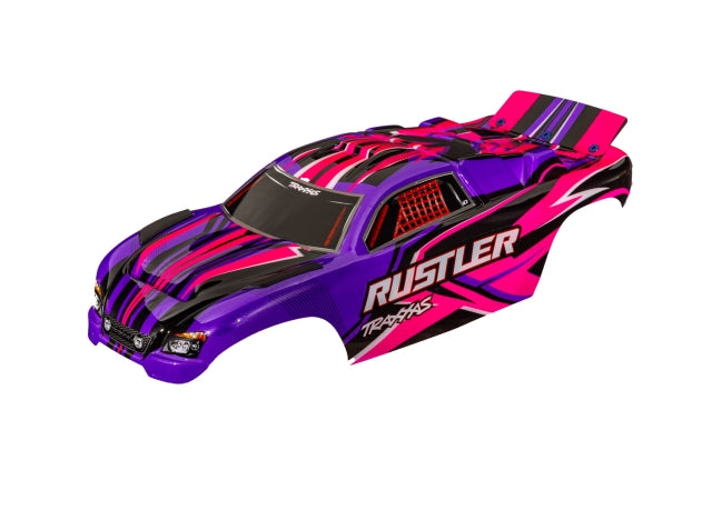 Body Rustler 2WD Clipless Pink