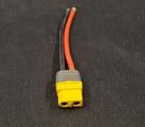 XT60 han stik med 10 cm ledning