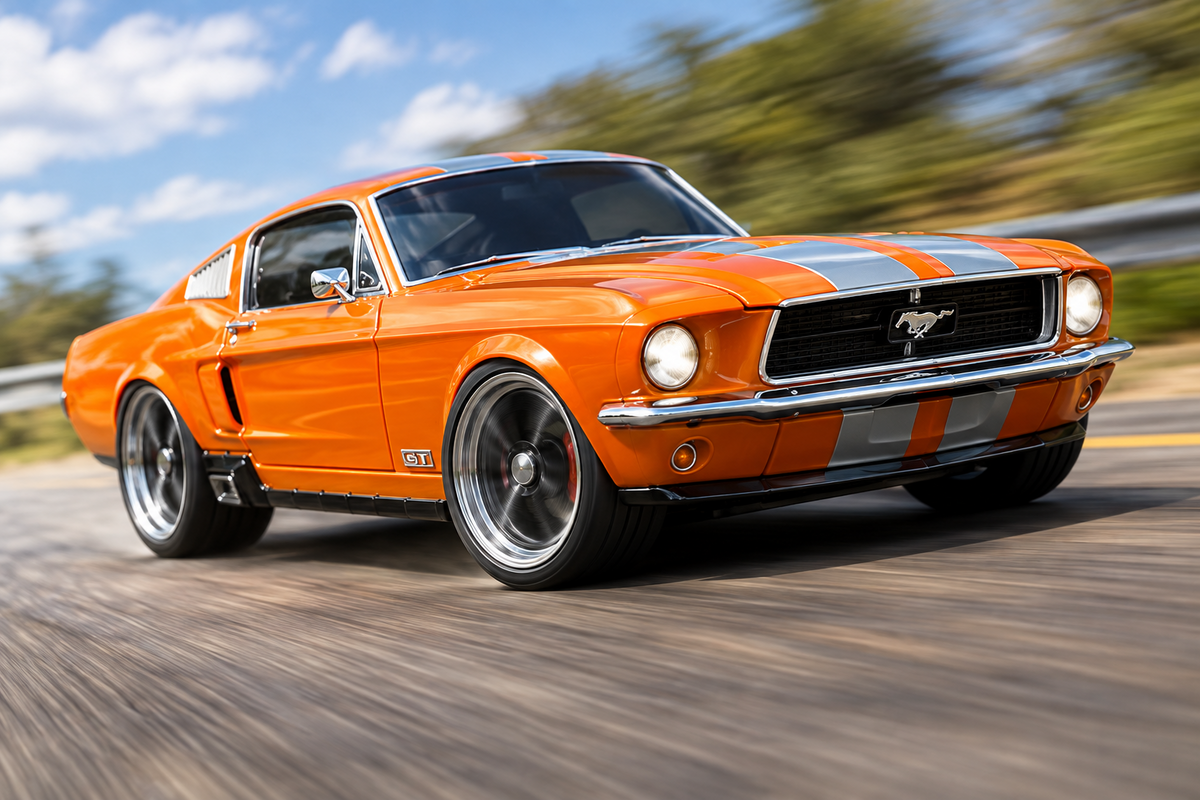 Radiostyrd Ford Mustang GT 1967 eller Ford GT
