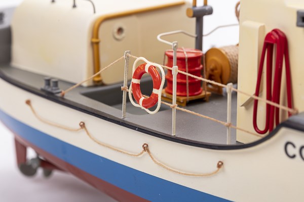 1:40 U.S. Coast Guards -Plastic hull-Photo manual