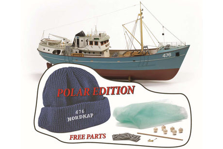 1:50 Nordkap - wooden hull - Photo manual