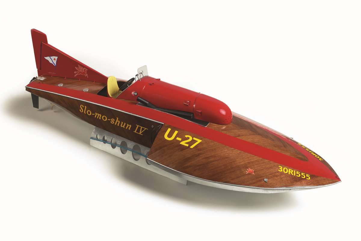 1:12 Slo-Mo-Shun IV- wooden hull- Photo manual