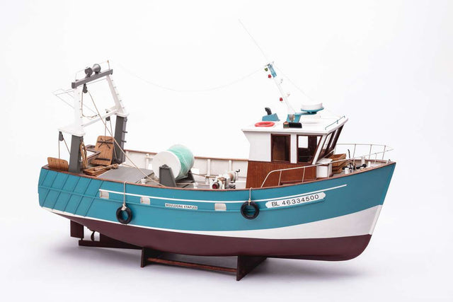 1:20 Boulogne Etaples -Wooden hull
