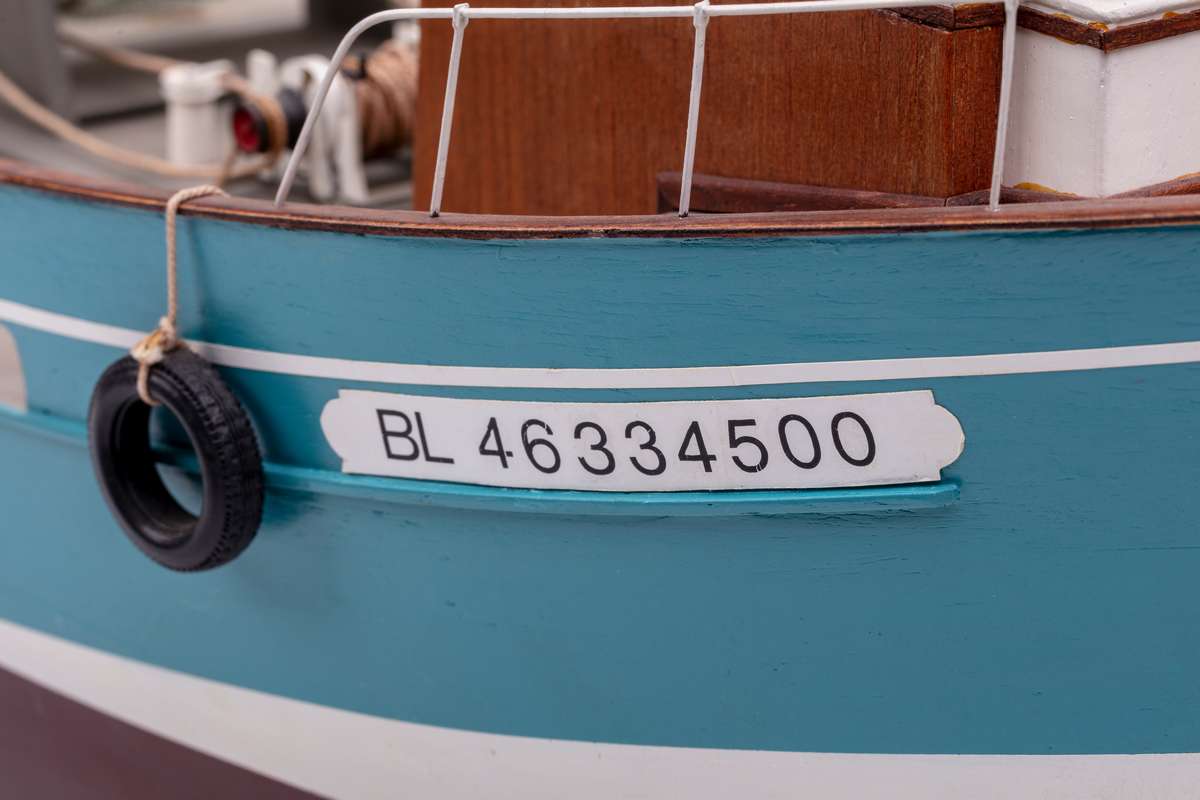 1:20 Boulogne Etaples -Wooden hull