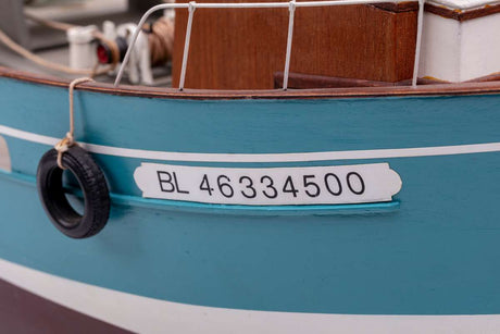 1:20 Boulogne Etaples -Wooden hull