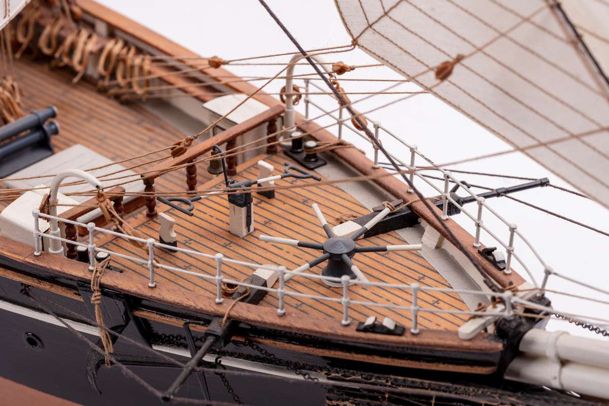 1:75 Cutty Sark -Wooden hull