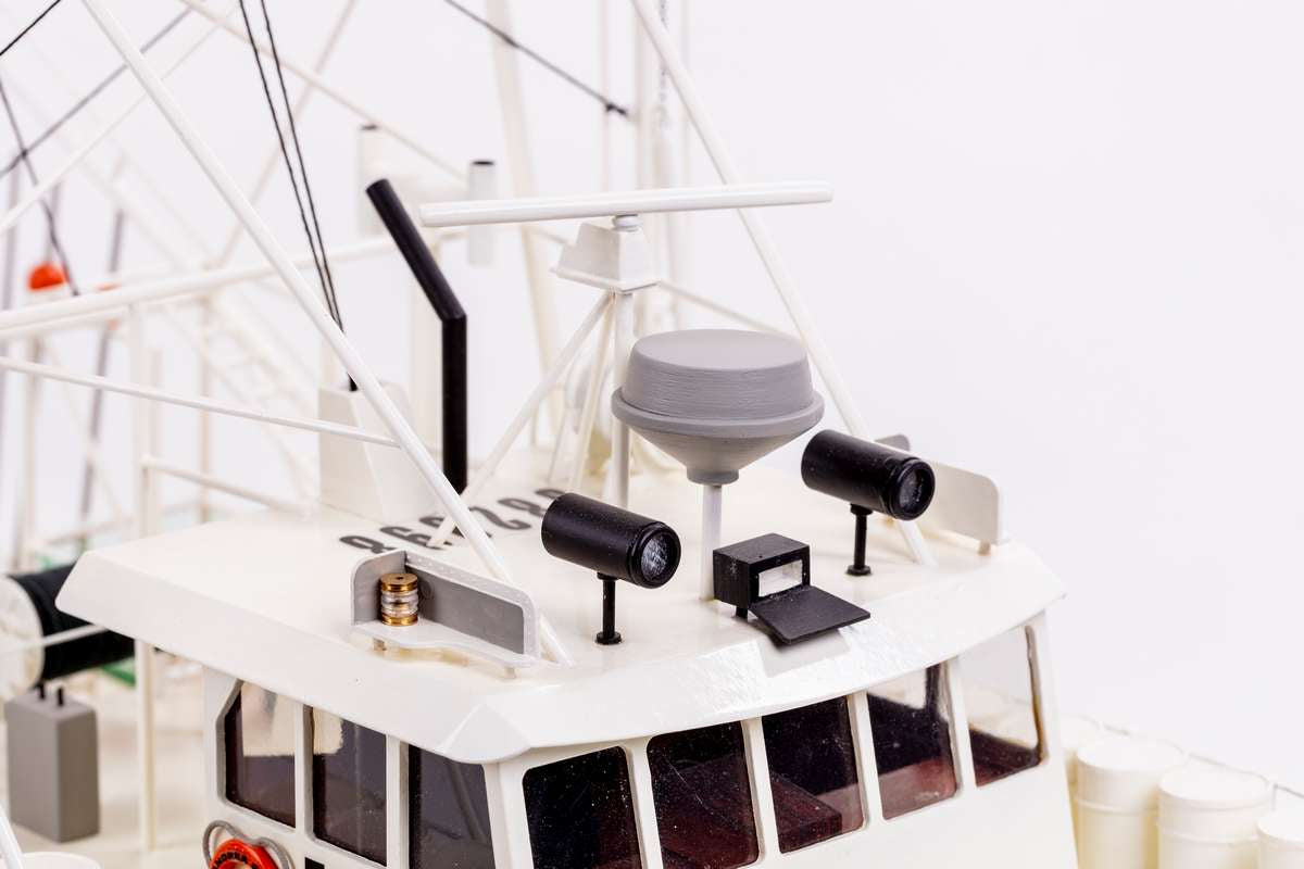1:30 Andrea Gail -Wooden hull