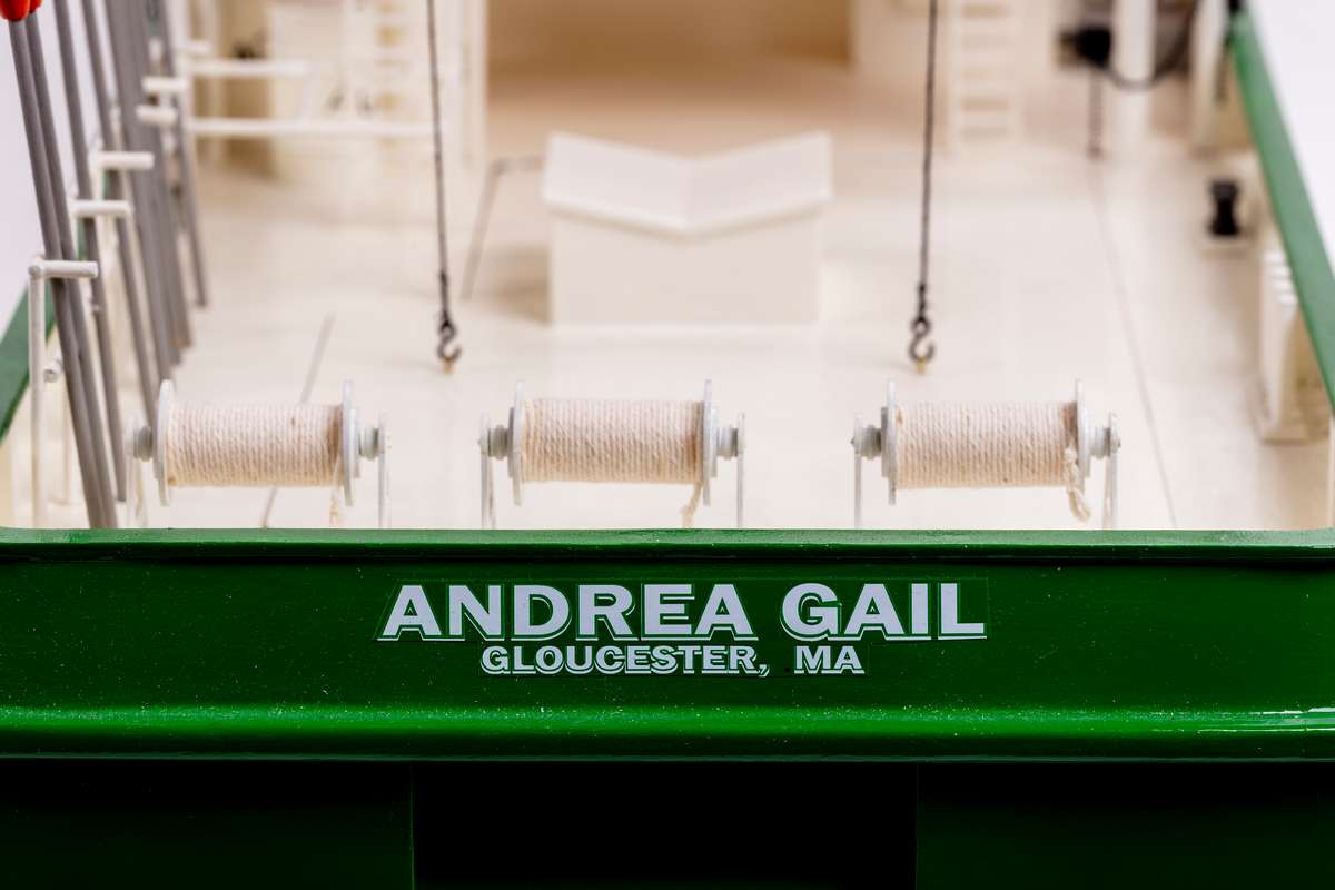 1:30 Andrea Gail -Wooden hull