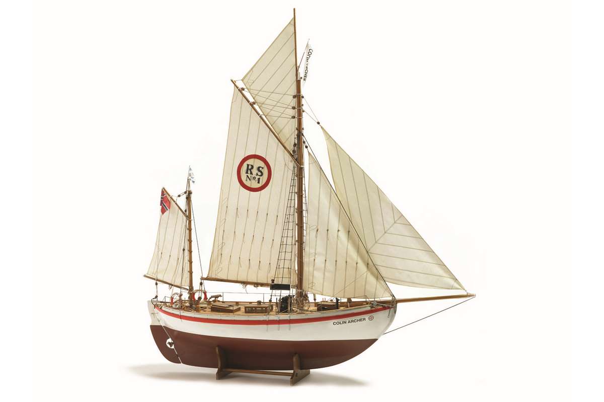 1:15 Colin Archer RC -  -Wooden hull