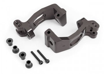 Traxxas 9532A Caster Blocks (C-Hub) Alu Grey L+R Sledge