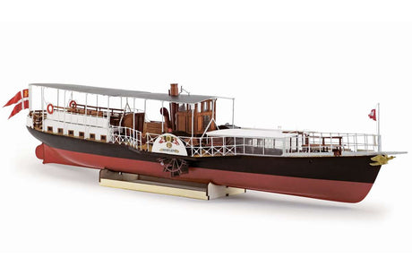 1:33 - S/S Hjejlen Dampskib / Steamer wooden hull