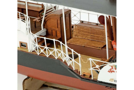 1:33 - S/S Hjejlen Dampskib / Steamer wooden hull