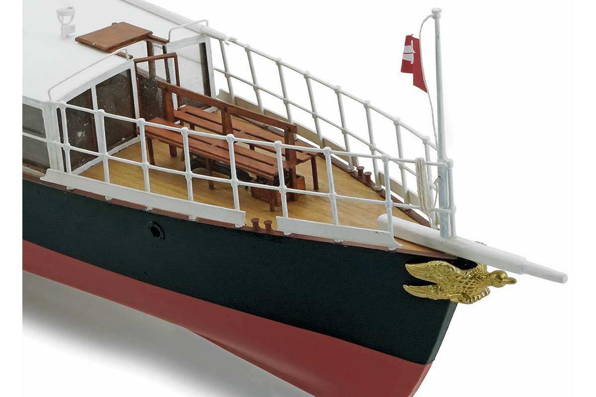 1:33 - S/S Hjejlen Dampskib / Steamer wooden hull