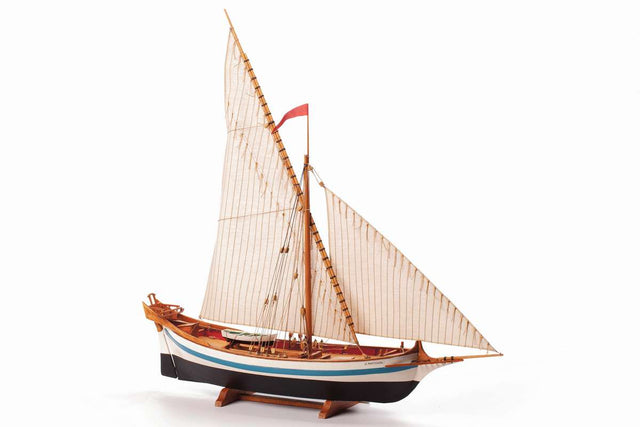 1:80 LE MARTEGAOU - Wooden hull