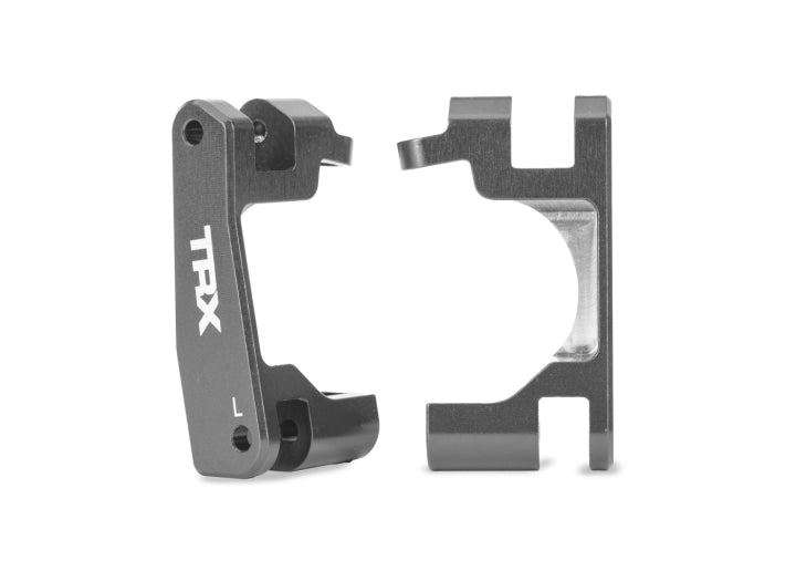 TRAXXAS 9063-GRAY Caster Blocks Alu Gray (Pair) Raptor R Ultimate, (Upgrade #9080)