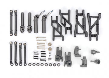 Traxxas 9181-GRAY Outer Driveline &amp; Suspension EHD Gray Upgrade Kit 2WD Raptor, Slash, Slash Mod