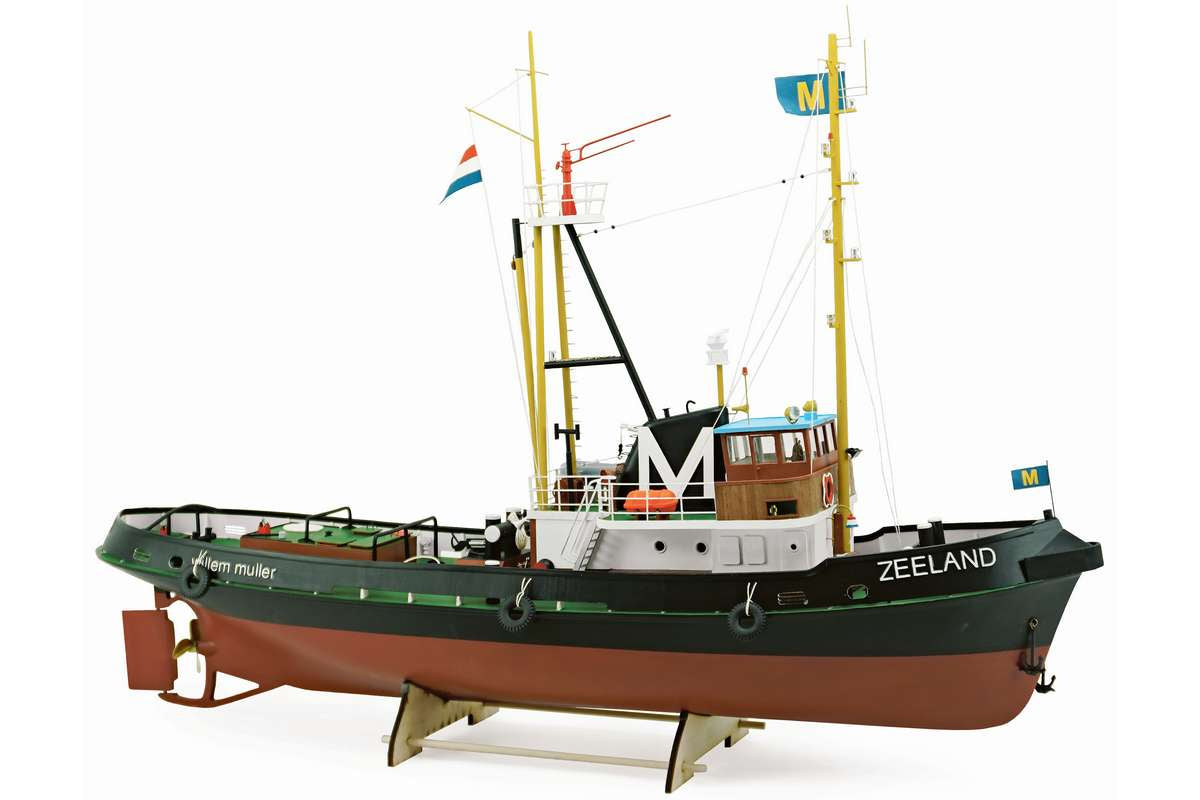 1:35 Zeeland Tugboat - Plastic hull -Photomanual