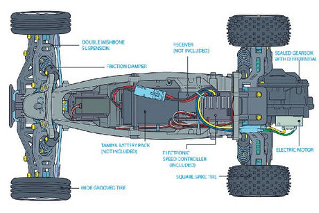 1/10 R/C Neo Fighter Buggy (DT-03)