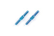 3x23mm Blue titan turnbuckle 2stk