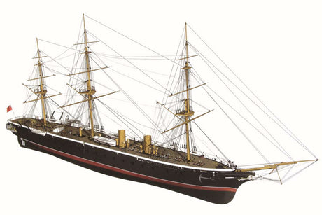 1:100 HMS Warrior  - Wooden hull
