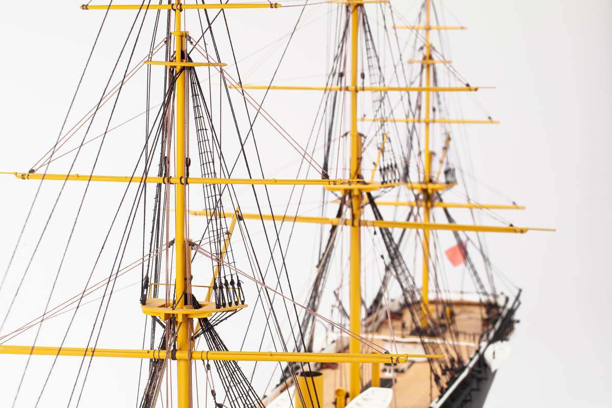 1:100 HMS Warrior  - Wooden hull