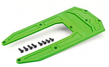Traxxas 9623G Skidplate Chassis Green Sledge