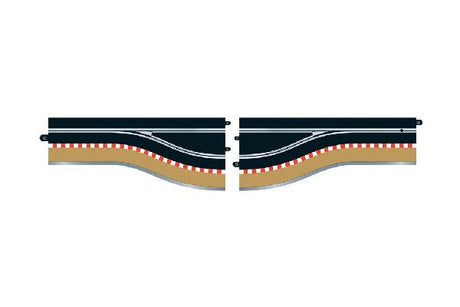 Pit Lane Track (left hand) - Includes sensor 2pcs