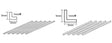Clear Plastic Beams 5mm L *5