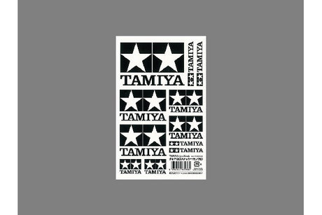 Tamiya Logo Stickers Mono