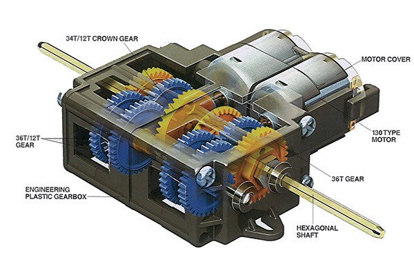 Double Gear Box (4-Speed)