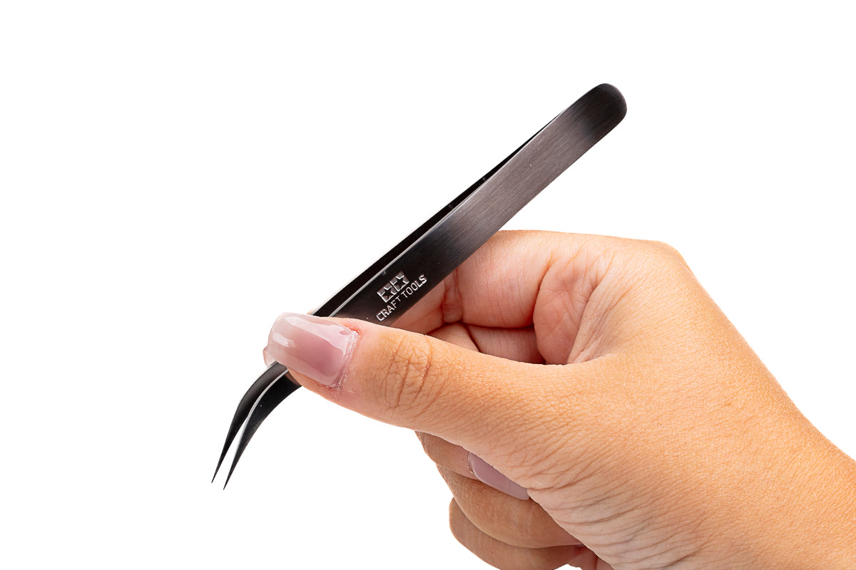 HG Angled Tweezers (Pincet)