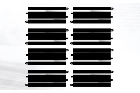 Track Extension Pack 5 - 8 X C8205 Straights