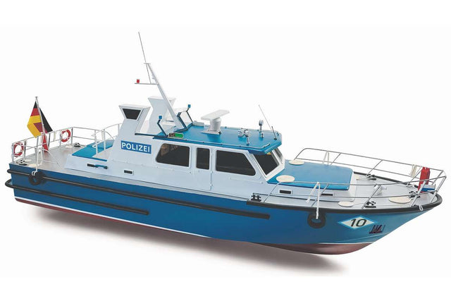 1:20 WSP10 Passau policeboat Plastic Hull photoman