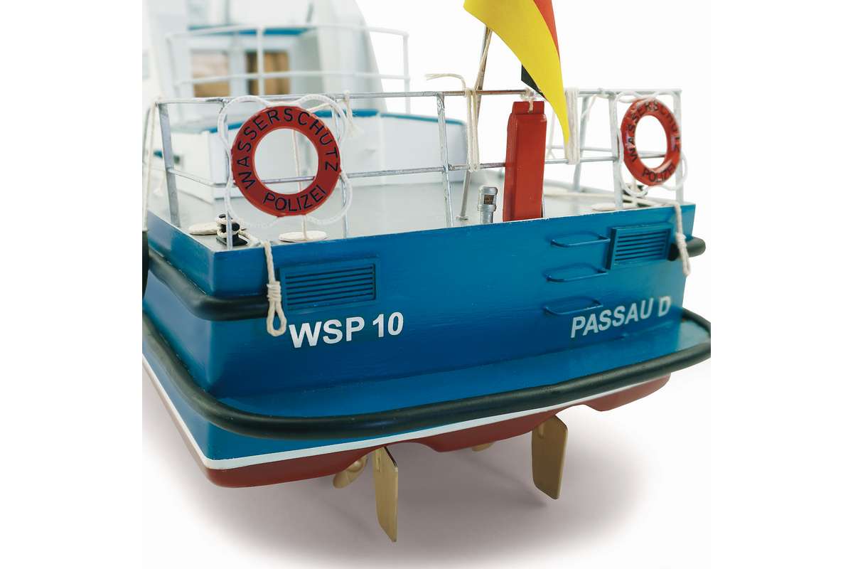 1:20 WSP10 Passau policeboat Plastic Hull photoman
