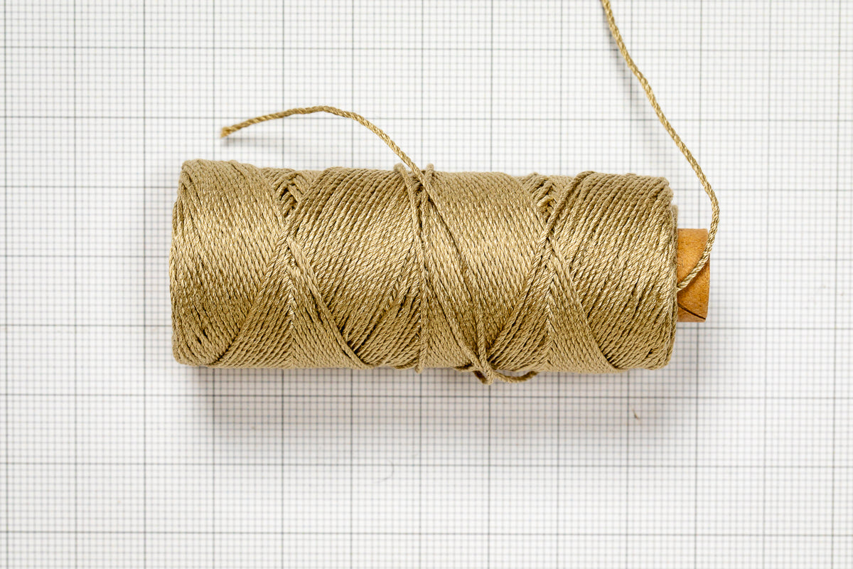 RIGGING THREAD 0,5 MM X 50 M - HEMP COLOR