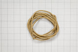 RIGGING THREAD 2,0 MM X 1 M - HEMP COLOR